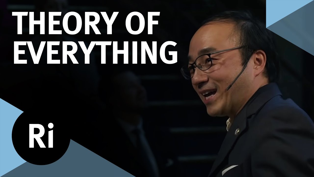 Still from the Royal Institution talk The Search for a Theory of Everything